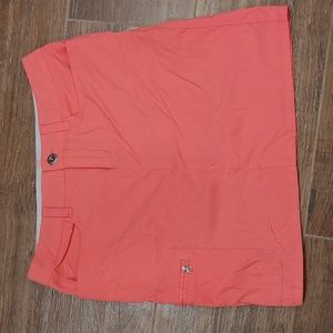 NWOT Patagonia Quandary Sports Skirt XS Coral